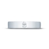 Thumbnail Image 3 of Monique Lhuillier Bliss Men's Diamond Wedding Band 1/4 ct tw Oval & Round-cut 18K White Gold