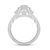 Thumbnail Image 2 of Diamond Engagement Ring 1-1/5 ct tw Round-cut 14K White Gold