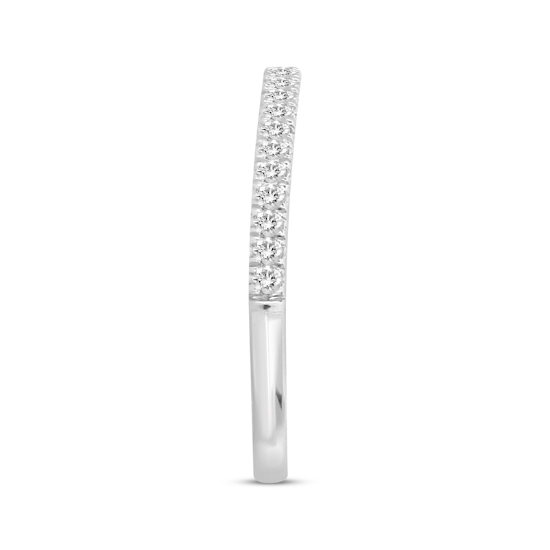 Main Image 2 of Now + Forever Diamond Wedding Band 1/5 ct tw 14K White Gold