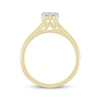 Thumbnail Image 3 of Now + Forever Diamond Heart Frame Engagement Ring 1/3 ct tw Round 10K Yellow Gold