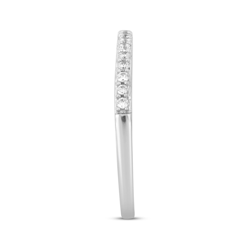 Main Image 2 of Now + Forever Diamond Wedding Band 1/5 ct tw 14K White Gold