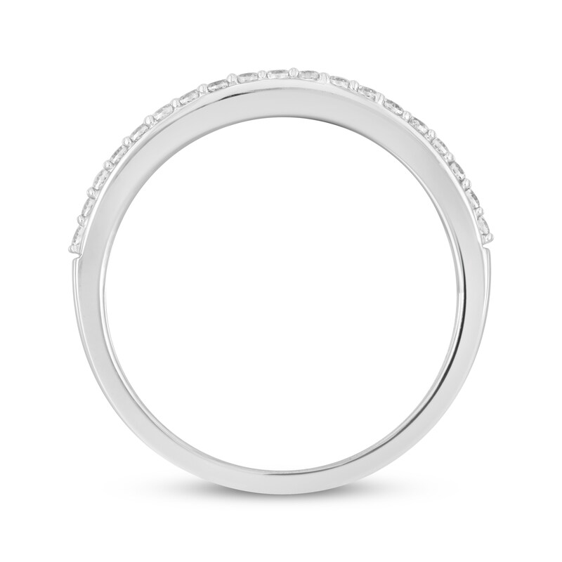 Main Image 3 of Now + Forever Diamond Wedding Band 1/5 ct tw 14K White Gold