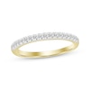 Thumbnail Image 1 of Now + Forever Round-cut Diamond Wedding Band 1/5 ct tw 14K Yellow Gold
