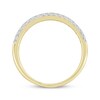 Thumbnail Image 3 of Now + Forever Round-cut Diamond Wedding Band 1/5 ct tw 14K Yellow Gold