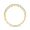 Thumbnail Image 2 of Round-cut Diamond Wedding Band 1/5 ct tw 14K Yellow Gold