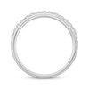 Thumbnail Image 3 of Now + Forever Round-cut Diamond Wedding Band 1/4 ct tw 14K White Gold