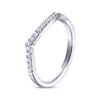 Thumbnail Image 2 of THE LEO Legacy Lab-Grown Diamond Contour Wedding Band 1/5 ct tw 14K White Gold