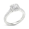 Thumbnail Image 2 of Now + Forever Princess & Round-Cut Engagement Ring 1-5/8 ct tw 14K White Gold