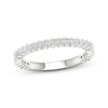 Thumbnail Image 1 of Now + Forever Princess-Cut Diamond Wedding Band 3/4 ct tw 14K White Gold