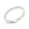 Thumbnail Image 2 of Now + Forever Princess-Cut Diamond Wedding Band 3/4 ct tw 14K White Gold
