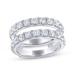 THE LEO Legacy Lab-Grown Diamond Enhancer Ring 2 ct tw 14K White Gold