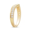 Thumbnail Image 2 of Diamond Contour Anniversary Band 3/8 ct tw 14K Yellow Gold