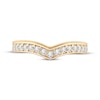 Thumbnail Image 3 of Diamond Contour Anniversary Band 3/8 ct tw 14K Yellow Gold