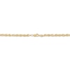 Thumbnail Image 2 of Glitter Rope Chain Necklace 3.8mm Solid 10K Yellow Gold 22&quot;