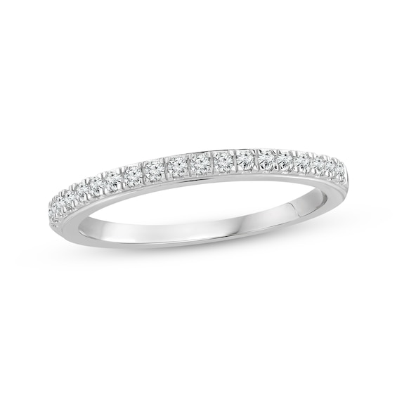 Diamond Wedding Band 1/5 ct tw 14K White Gold | Kay