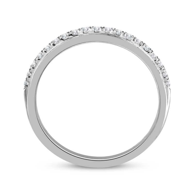 Main Image 3 of Now + Forever Diamond Wedding Band 1/5 ct tw 14K White Gold