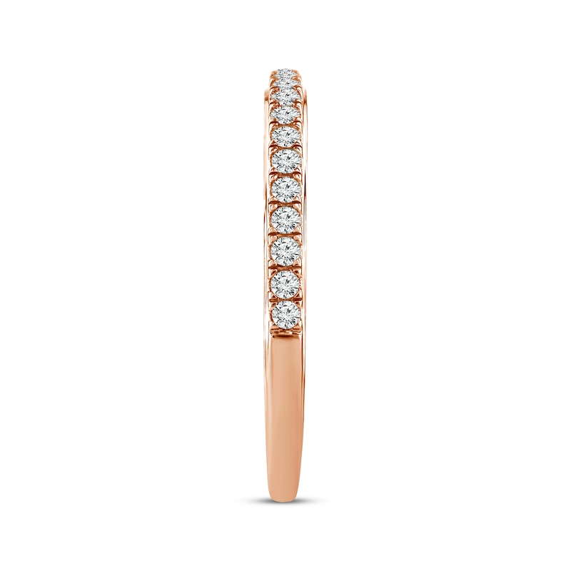 Main Image 2 of Now + Forever Diamond Wedding Band 1/5 ct tw 14K Rose Gold