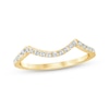 Thumbnail Image 1 of Now + Forever Round-Cut Diamond Wedding Band 1/5 ct tw 14K Yellow Gold