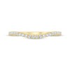 Thumbnail Image 3 of Now + Forever Diamond Contour Wedding Ring 1/5 ct tw 14K Yellow Gold