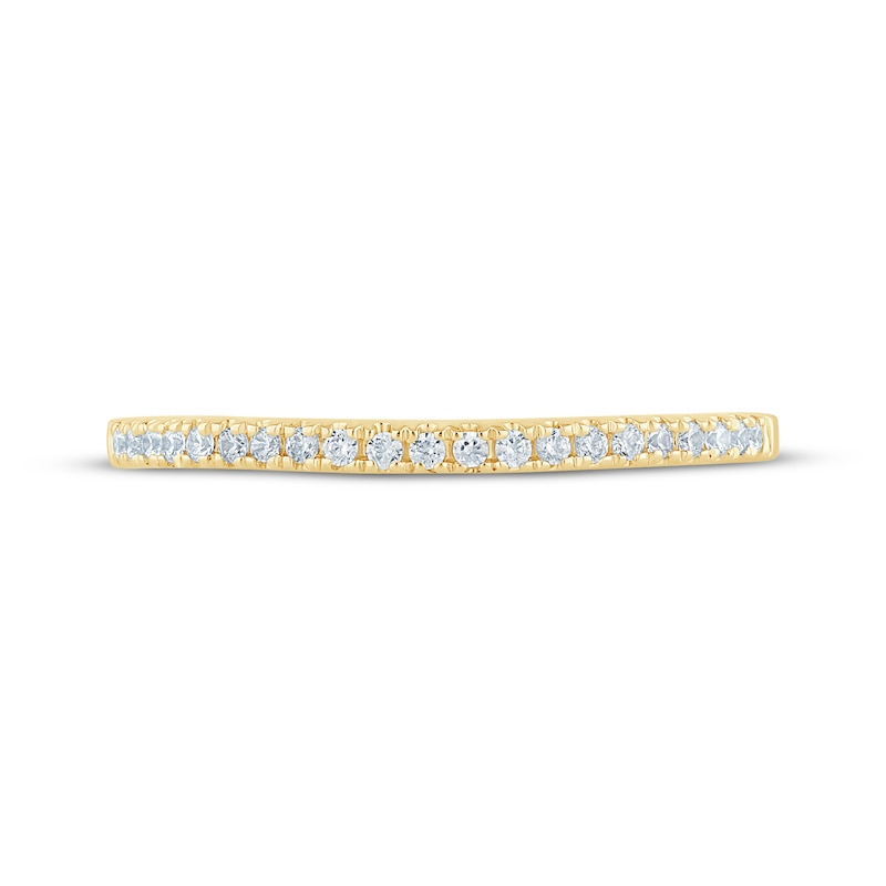 Main Image 3 of Now + Forever Diamond Wedding Ring 1/8 ct tw 14K Yellow Gold