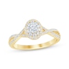 Thumbnail Image 0 of Oval-Cut Diamond Engagement Ring 1/2 ct tw 14K Yellow Gold