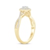 Thumbnail Image 2 of Now + Forever Oval-Cut Diamond Engagement Ring 1/2 ct tw 14K Yellow Gold