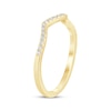 Thumbnail Image 2 of Now + Forever Diamond Contour Wedding Ring 1/8 ct tw 14K Yellow Gold