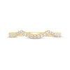 Thumbnail Image 3 of Now + Forever Diamond Contour Wedding Ring 1/8 ct tw 14K Yellow Gold