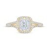 Thumbnail Image 3 of Now + Forever Princess-Cut Diamond Engagement Ring 1 ct tw 14K Yellow Gold