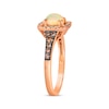 Thumbnail Image 1 of Le Vian Opal Ring 1/3 ct tw Diamonds 14K Strawberry Gold