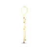 Thumbnail Image 3 of Men's Diamond Fancy Cross Charm 1/4 ct tw 10K Yellow Gold