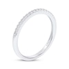 Thumbnail Image 2 of Now + Forever Diamond Wedding Band 1/8 ct tw 10K White Gold