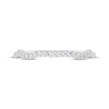 Thumbnail Image 3 of Now + Forever Diamond Contour Wedding Band 1/10 ct tw 10K White Gold