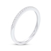 Thumbnail Image 2 of Now + Forever Diamond Wedding Band 1/10 ct tw 10K White Gold