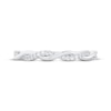 Thumbnail Image 2 of Diamond Twist Wedding Band 1/10 ct tw 10K White Gold