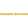 Thumbnail Image 2 of Solid Miami Cuban Curb Chain Bracelet 11.55mm 10K Yellow Gold 9"