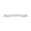 Thumbnail Image 3 of Now + Forever Diamond Contour Wedding Band 1/8 ct tw 14K White Gold