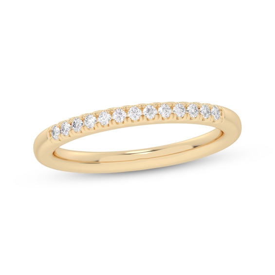 Now + Forever Diamond Wedding Band 1/10 ct tw 10K Yellow Gold