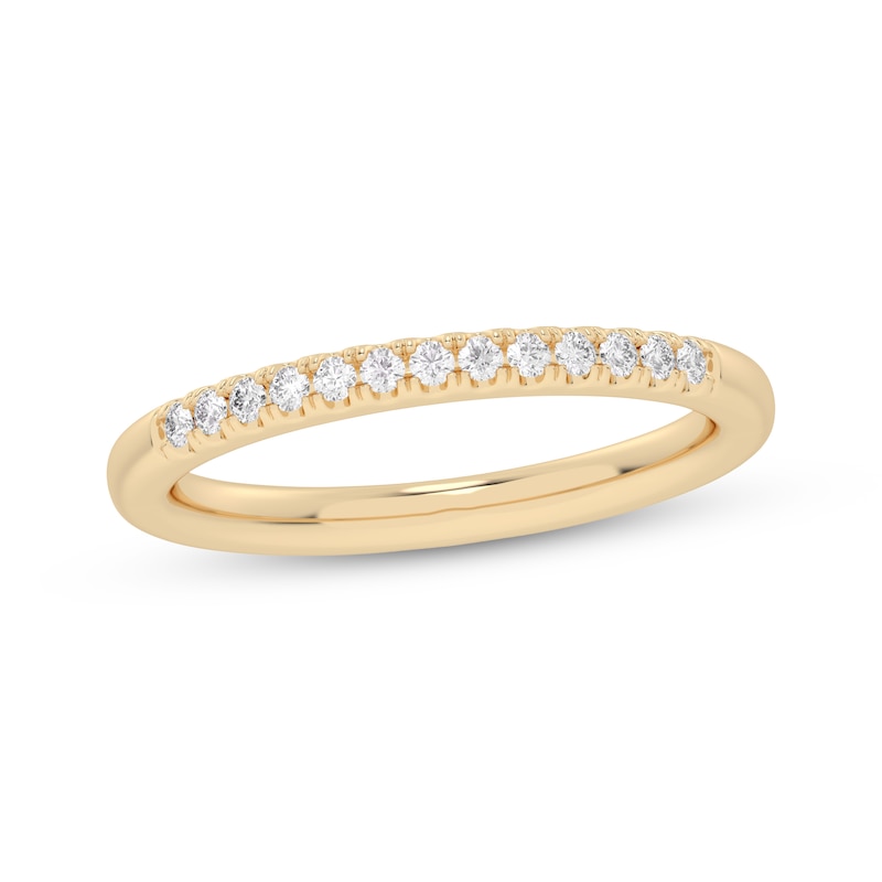 Main Image 1 of Now + Forever Diamond Wedding Band 1/10 ct tw 10K Yellow Gold