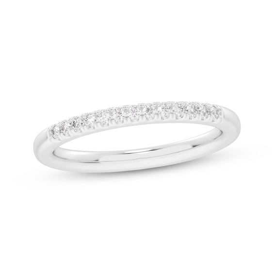 Now + Forever Diamond Wedding Band 1/10 ct tw 10K White Gold