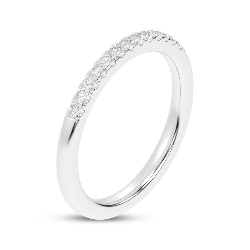 Main Image 2 of Now + Forever Diamond Wedding Band 1/10 ct tw 10K White Gold