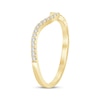 Thumbnail Image 2 of Now + Forever Diamond Contour Wedding Band 1/5 ct tw 14K Yellow Gold