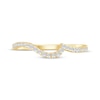 Thumbnail Image 3 of Now + Forever Diamond Contour Wedding Band 1/5 ct tw 14K Yellow Gold