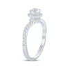 Thumbnail Image 2 of Now + Forever Round-Cut Diamond Halo Engagement Ring 1 ct tw 14K White Gold