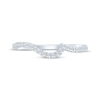 Thumbnail Image 3 of Now + Forever Diamond Contour Wedding Band 1/5 ct tw 14K White Gold