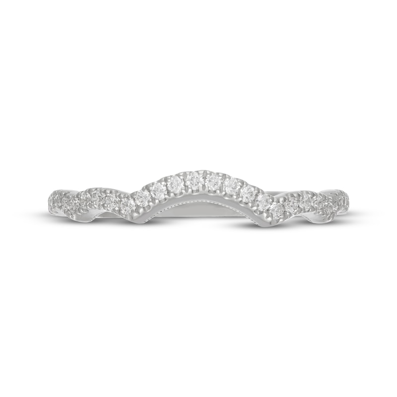 Main Image 6 of Neil Lane Diamond Contour Wedding Band 1/5 ct tw 14K White Gold