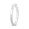Thumbnail Image 2 of Now + Forever Diamond Contour Wedding Band 1/10 ct tw 10K White Gold