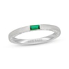 Thumbnail Image 0 of Neil Lane Baguette-Cut Natural Emerald Anniversary Ring 14K White Gold