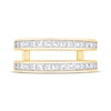 Thumbnail Image 3 of Now + Forever Princess-Cut Diamond Enhancer Ring 1 ct tw 14K Yellow Gold