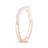 Thumbnail Image 2 of Now + Forever Diamond Contour Wedding Band 1/5 ct tw 14K Rose Gold